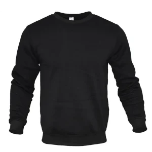 Autumn Men's Sweater Pullover Solid Color Round Neck Cardigan Sweater Men's Fashion Long Sweatshirt Tops